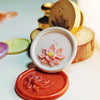 Lotus in Bloom Wax Seal Stamp (Pre-Order)