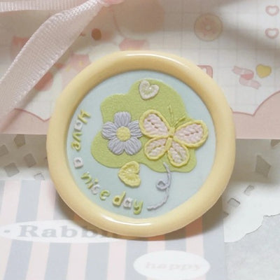 Flutter & Bloom Wax Seal Stamp (Pre-Order)