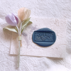 Butterfly Moon Phase Wax Seal Stamp