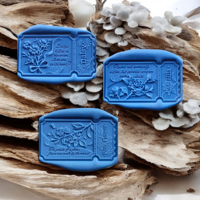 Floral Ticket Series III Wax Seal Stamp (Pre-Order)