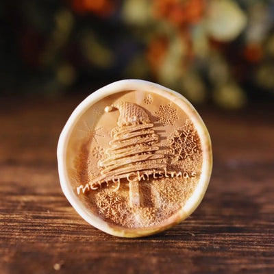 Santa Tree Wax Seal Stamp (Pre-0rder)