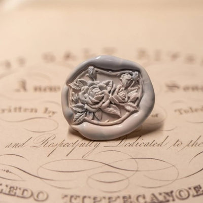 Serenity Roses Series Wax Seal Stamp