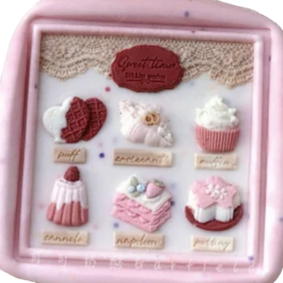 Sweet Petite Treats Series Wax Seal Stamp (Pre-0rder)