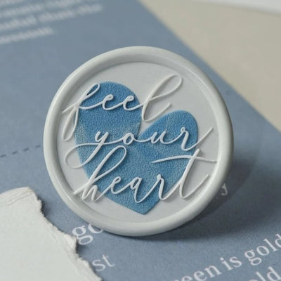 Feel Your Heart Wax Seal Stamp