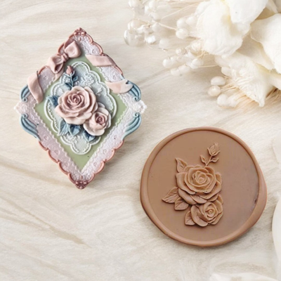 Rose Romance Wax Seal Stamp (Pre-Order)